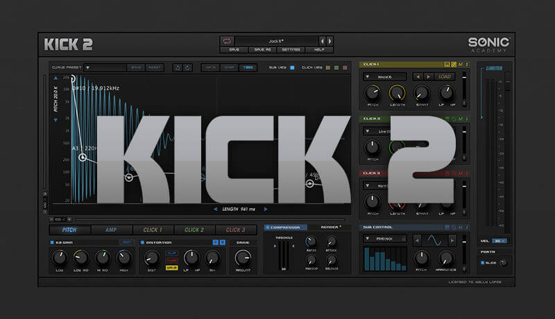 KICK 2 VST Crack with keys free download
